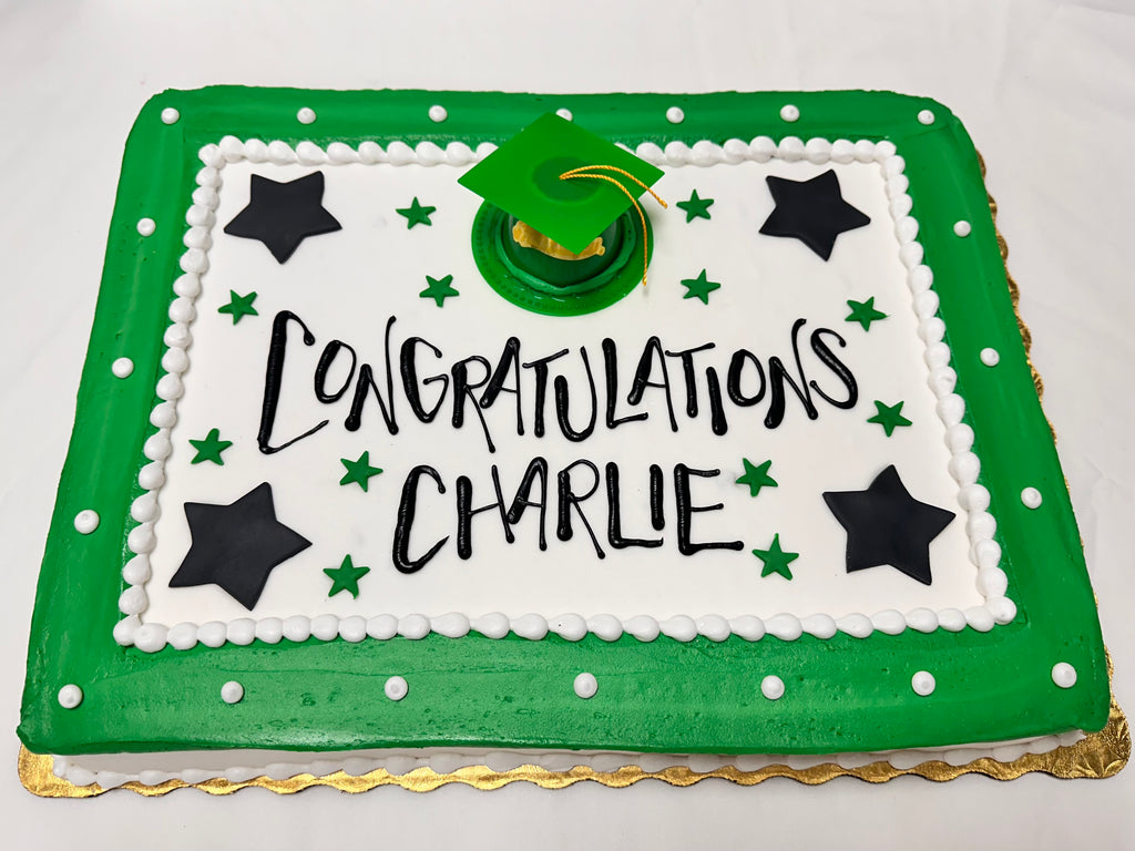 Graduate Stars Design Grad Cake