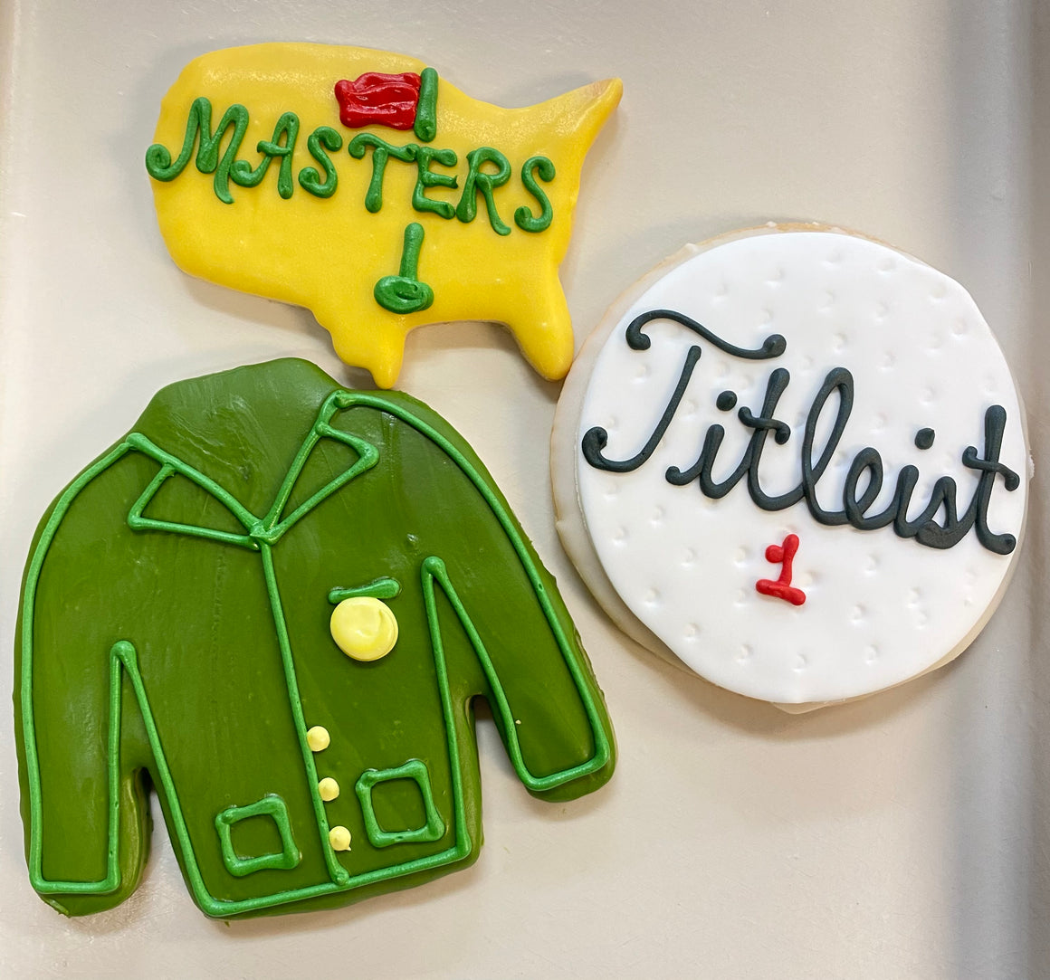 Masters Golf Cookies