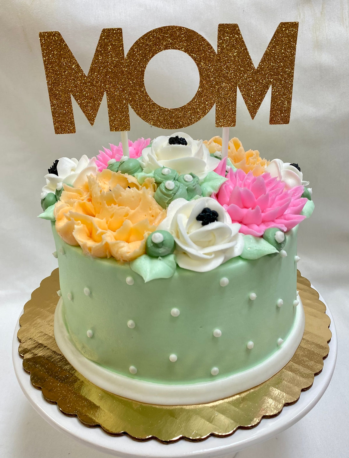 Decorated Mother's Day Cake - 6" - "Ann Marie Theme"