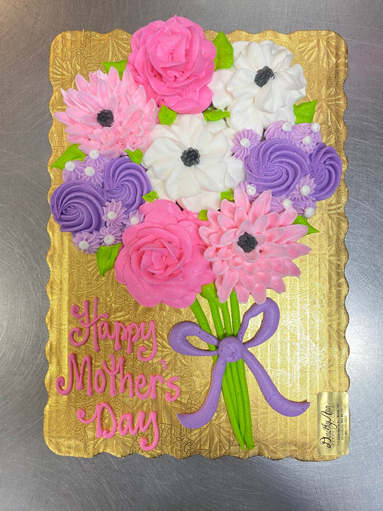Mother's Day Floral Cupcake Bouquet