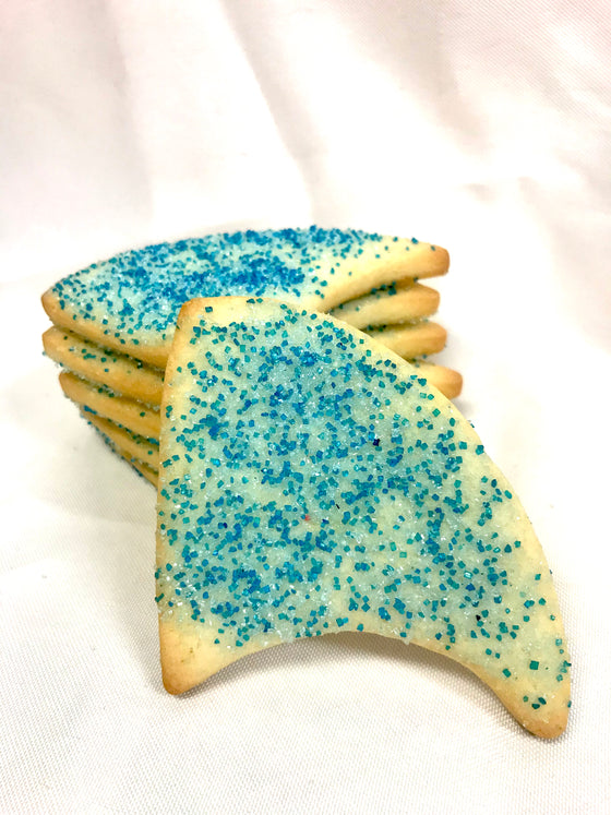 Shark Fin Sugared Cookie