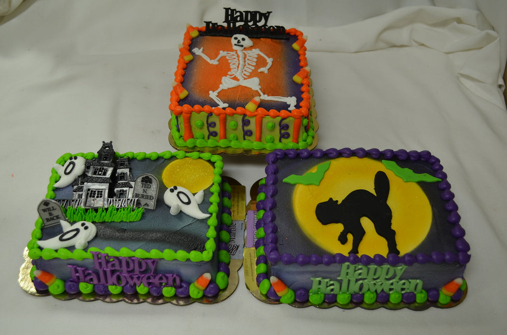 Halloween Sheet Cakes