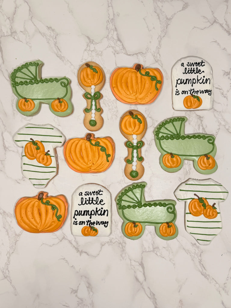 Dozen "Pumpkin" Baby Cookies