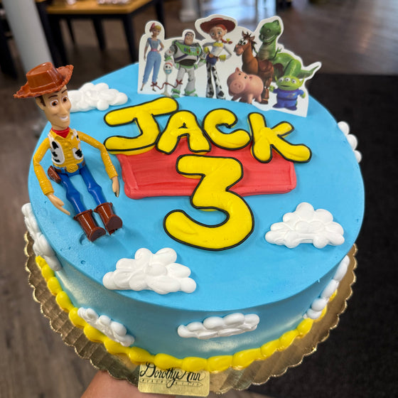 Toy Story Round Cake
