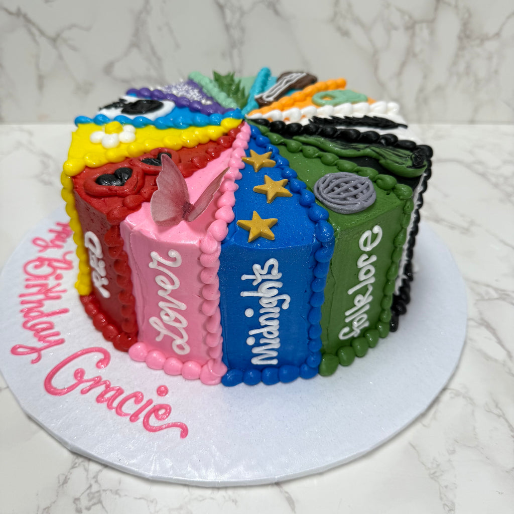 Taylor Swift Albums Cake