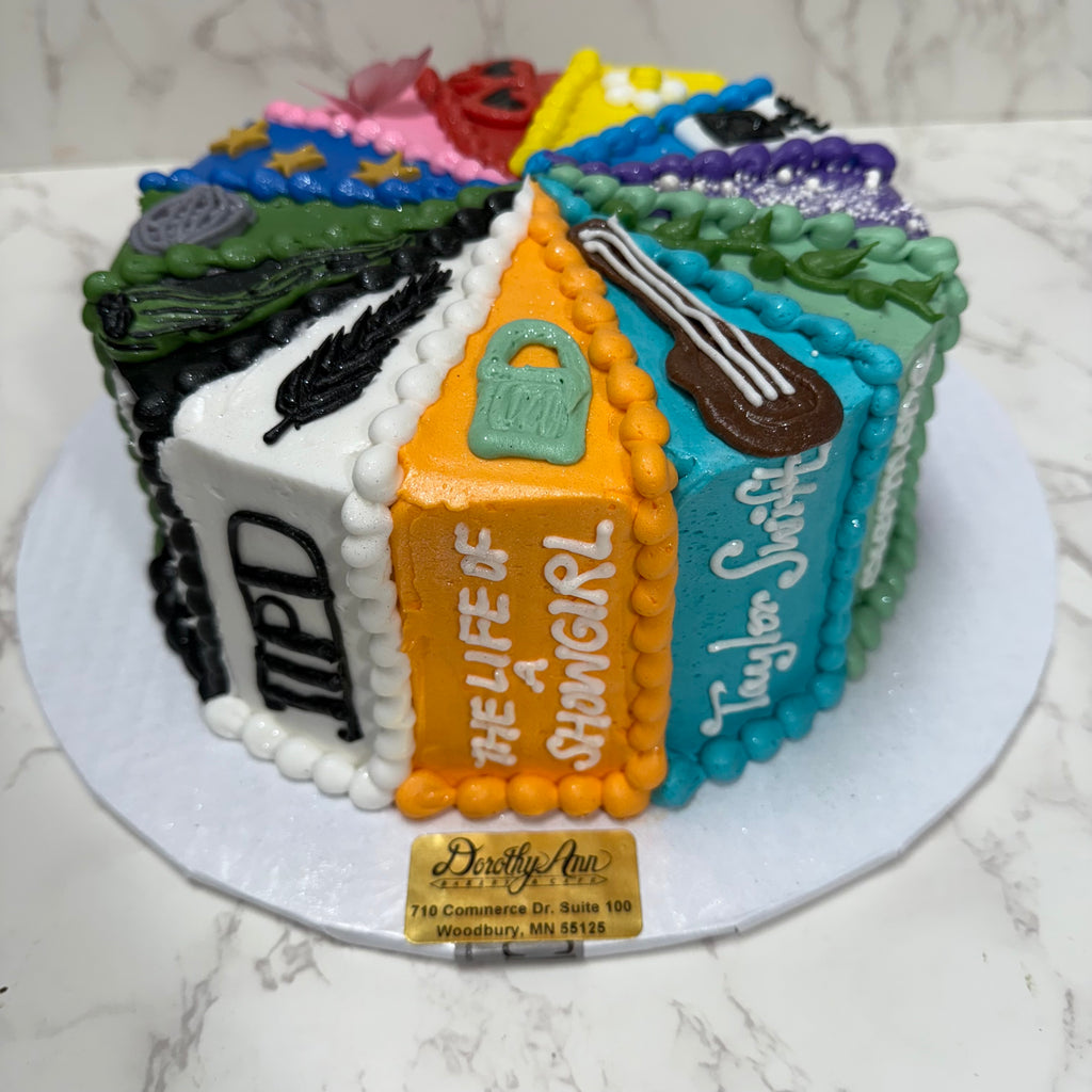 Taylor Swift Albums Cake