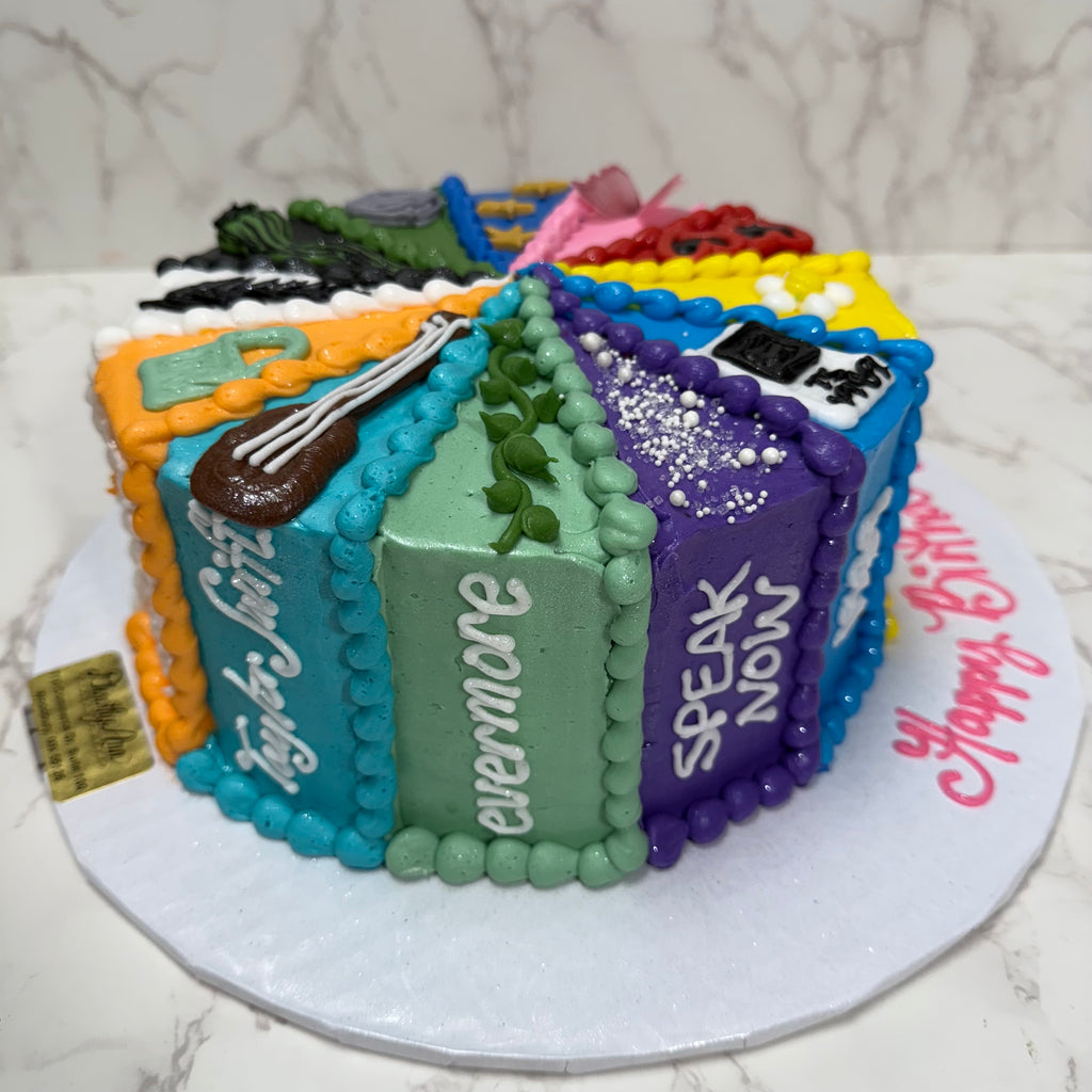 Taylor Swift Albums Cake