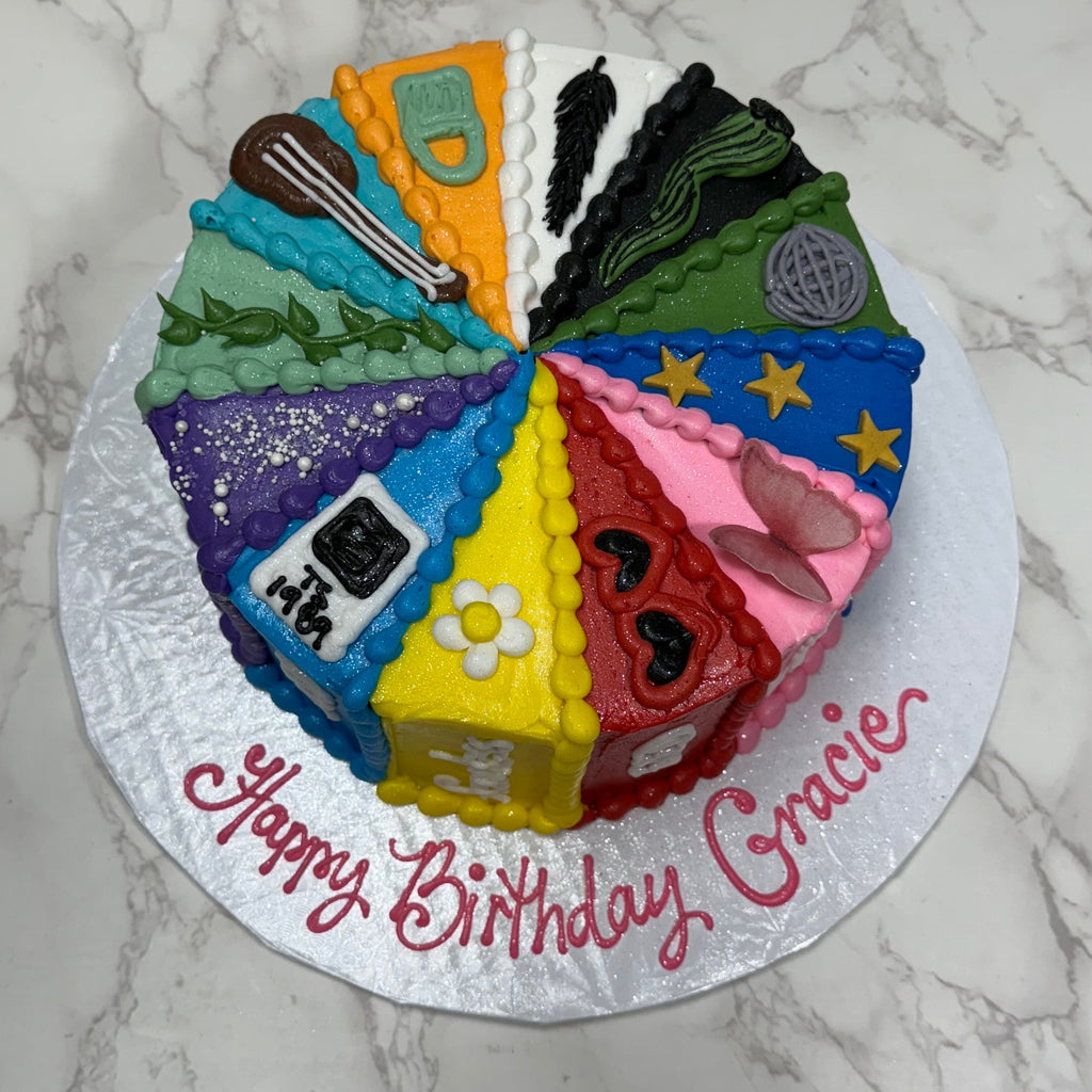 Taylor Swift Albums Cake