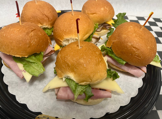 Cocktail Bun Sandwiches