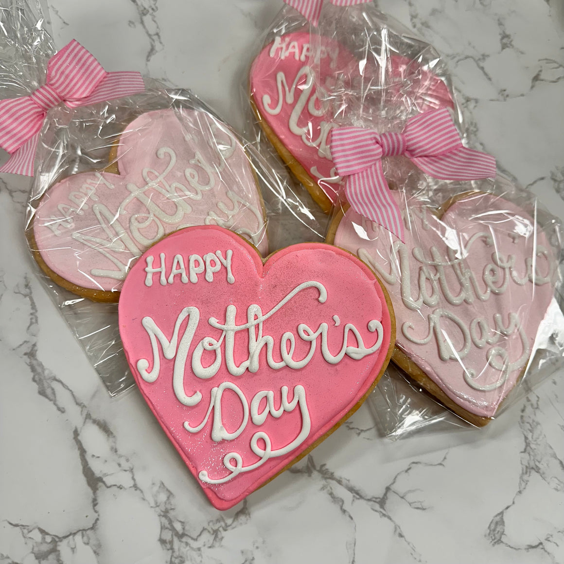 Jumbo Heart Decorated Mother's Day Cookie