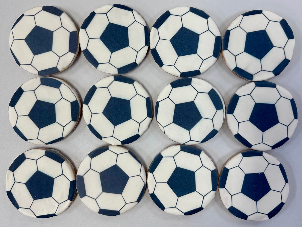 Printed Soccer Ball Cookies (requires 5 days notice)