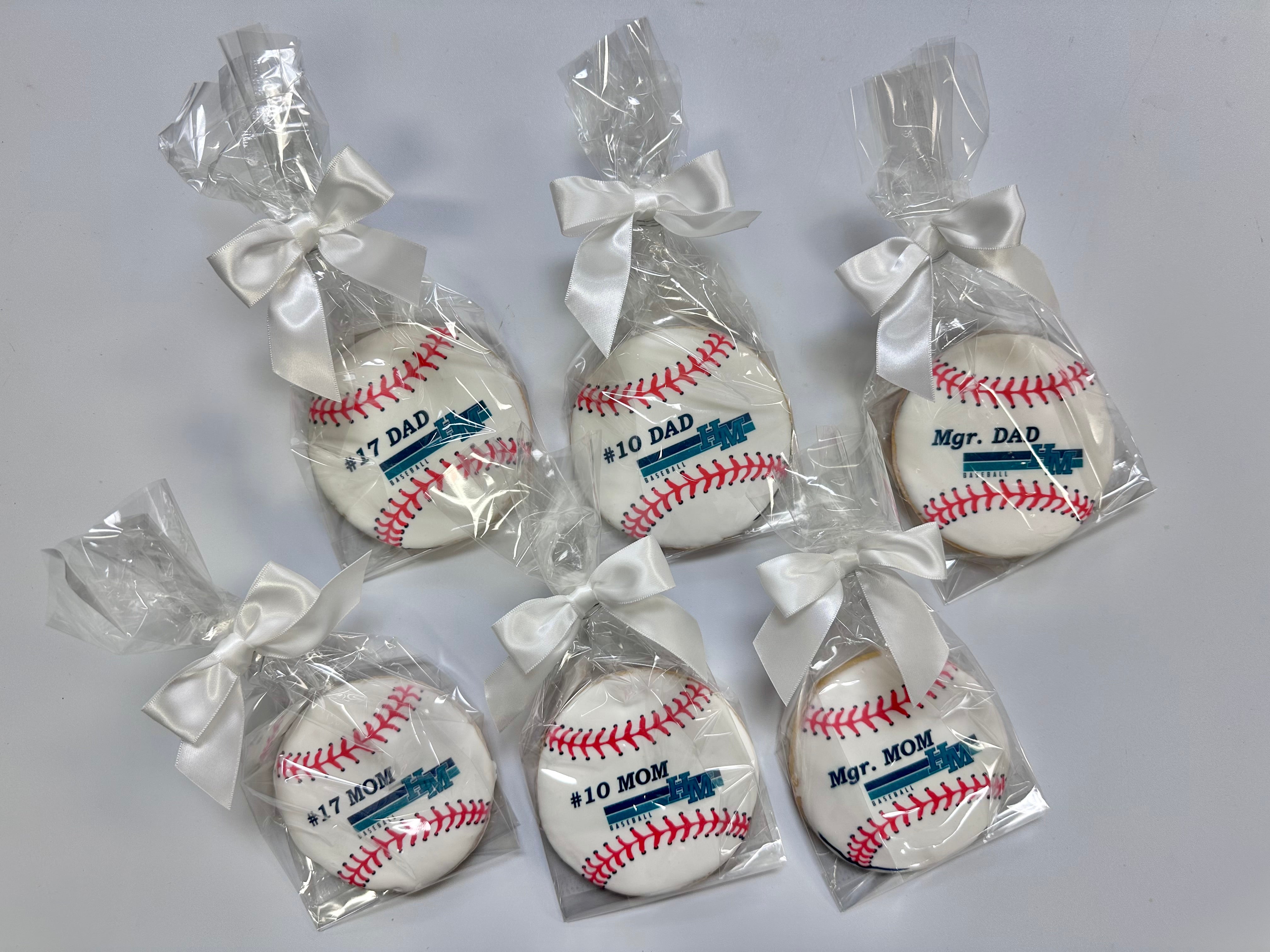 Baseball Logo Cookie (requires days notice)