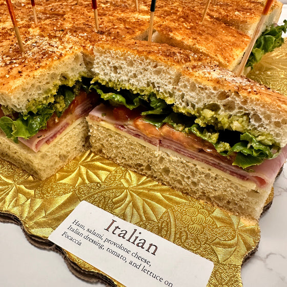 Italian Focaccia Sandwich