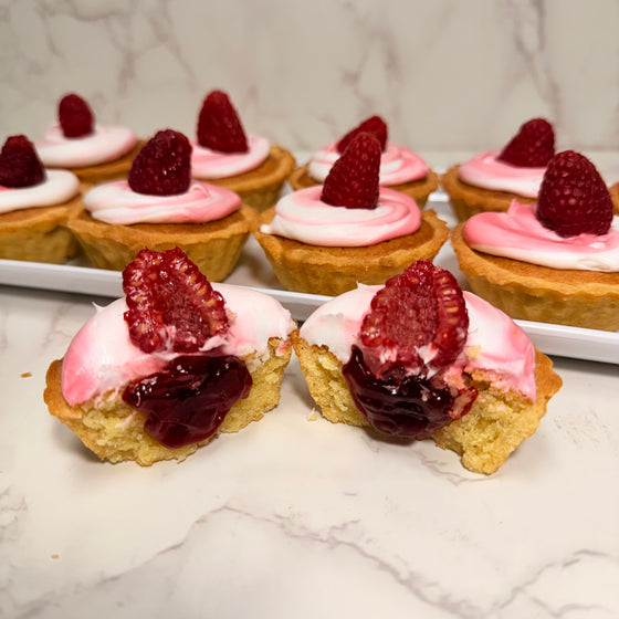 Mini Raspberry Almond Tart