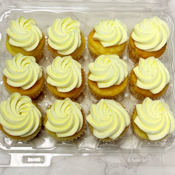 Mini Lemon Cupcakes
