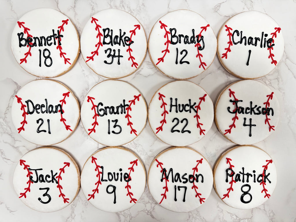 Baseball Cookies