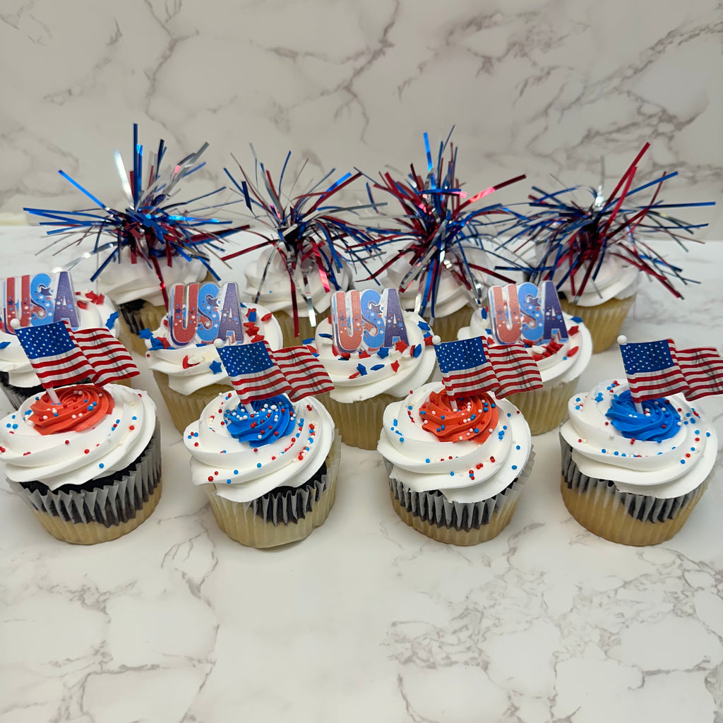 Patriotic Cupcakes