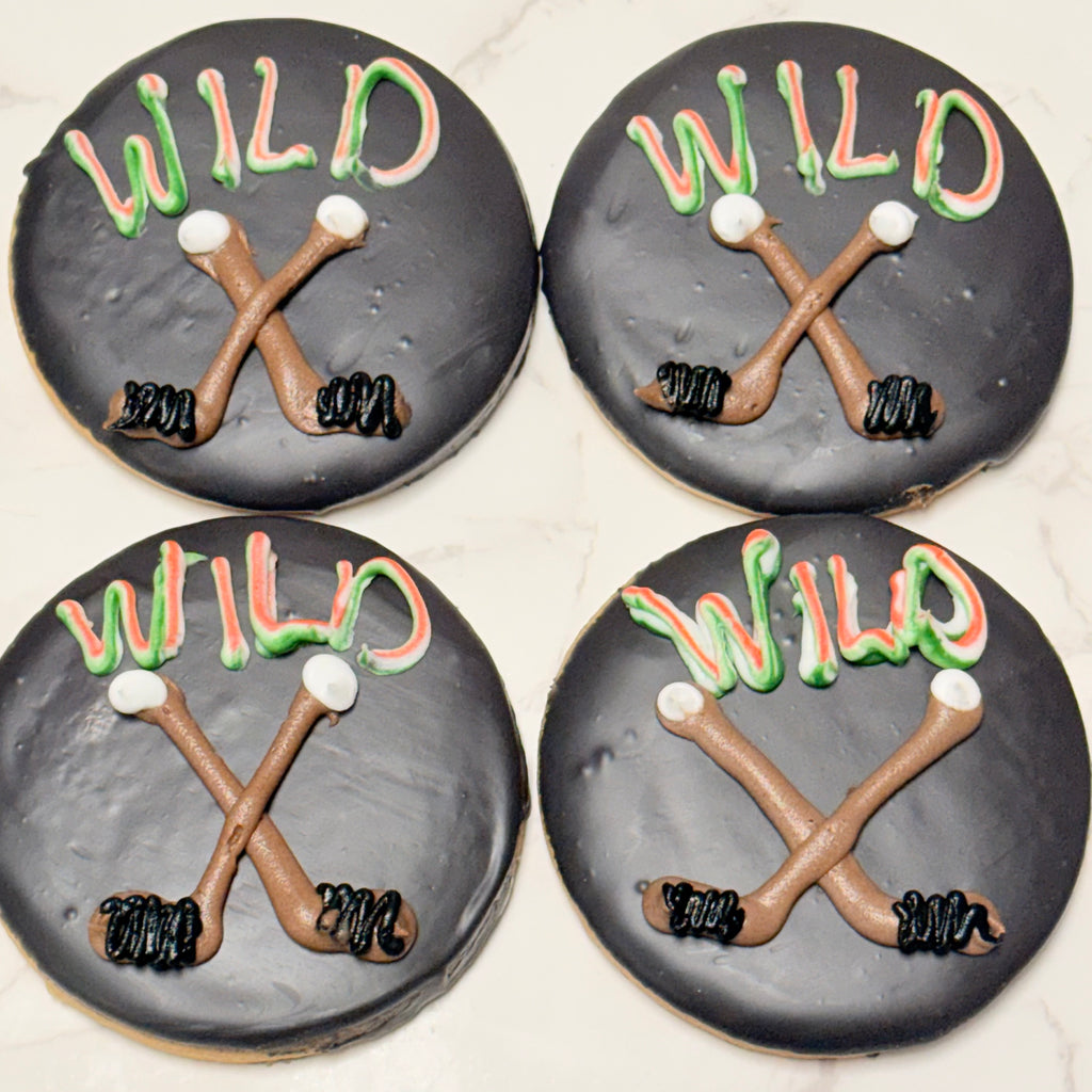 WILD Hockey Cookies