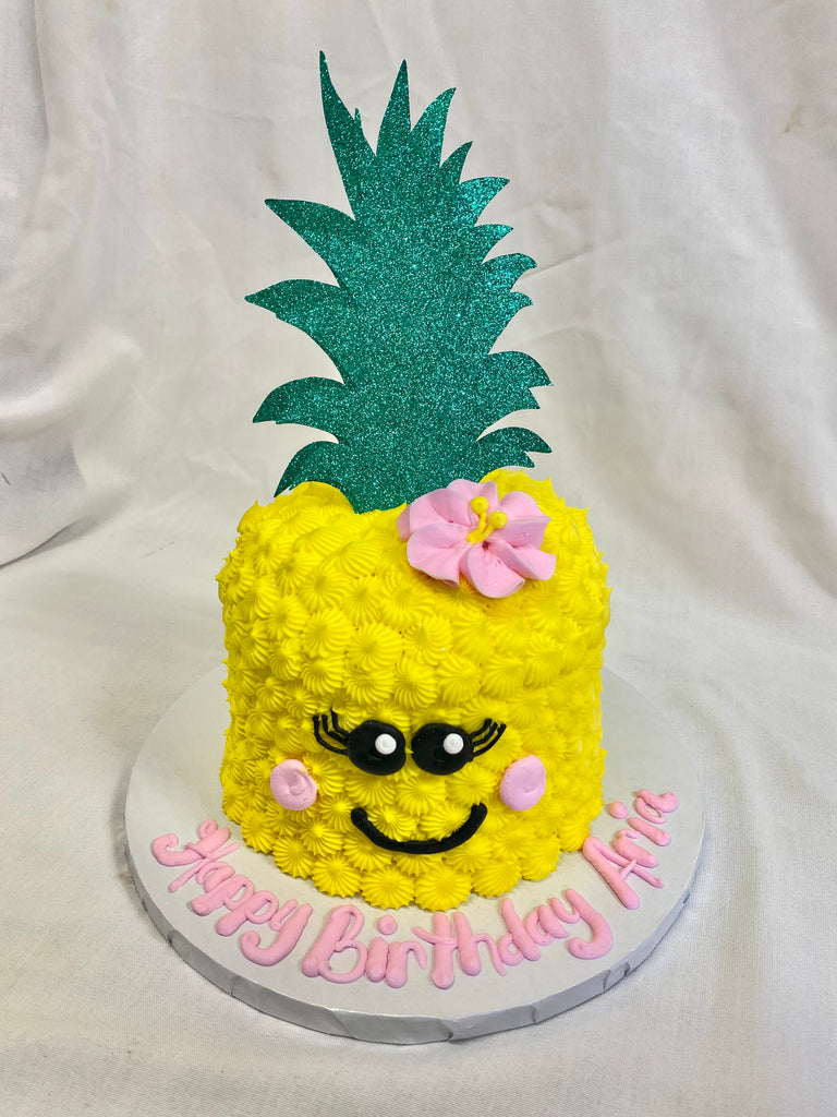 Pineapple Cake (3 layer 6" round)
