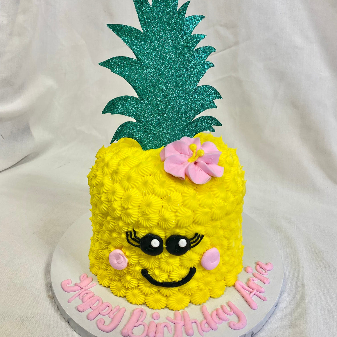 Pineapple Cake (3 layer 6" round)