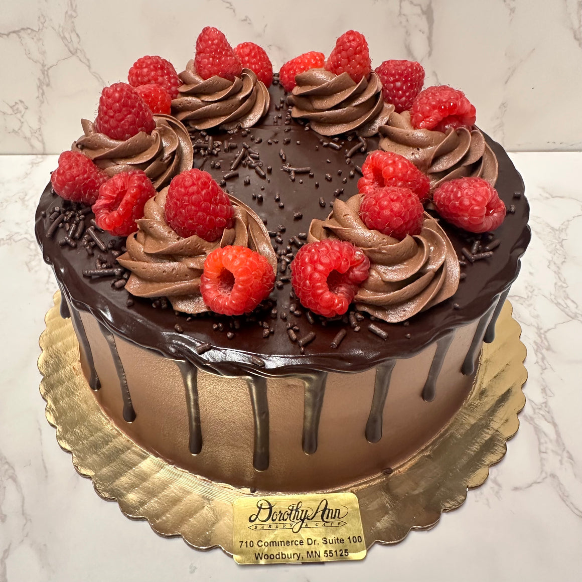 Chocolate Raspberry Luxury Torte