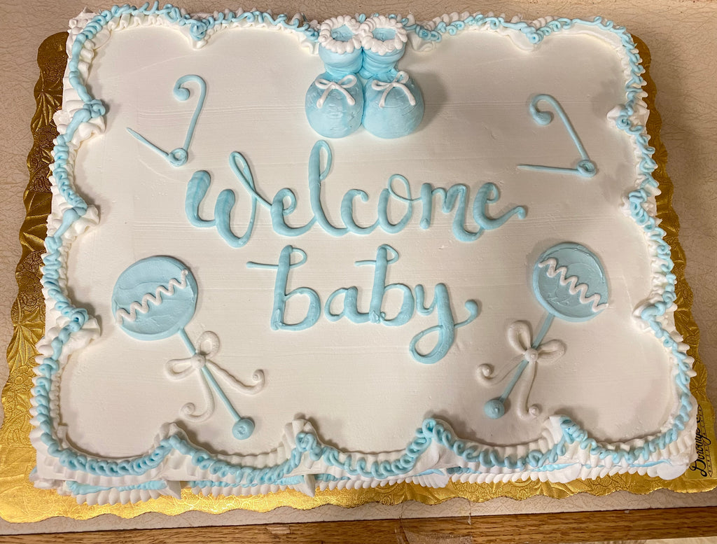 Welcome Baby Shower Cake