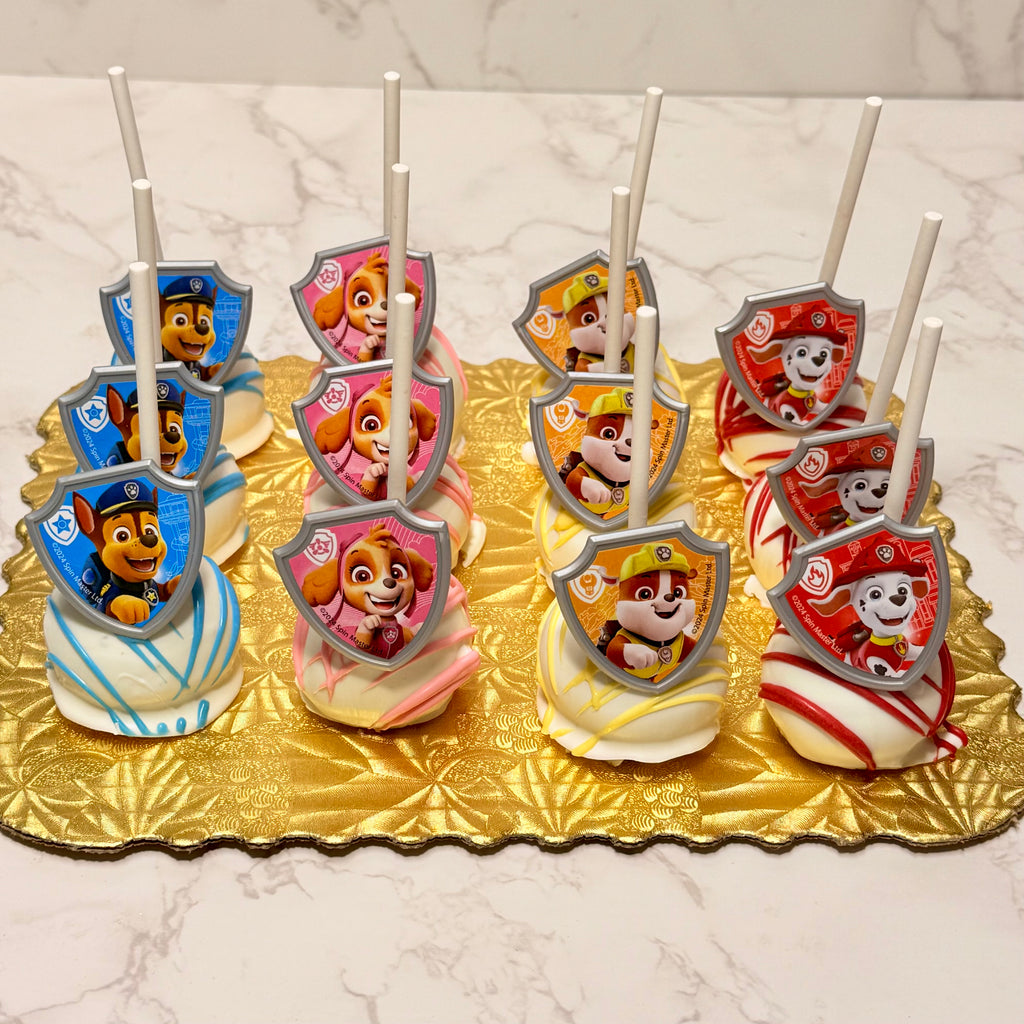 Paw Patrol Truffle Pops (12 for $38.40)
