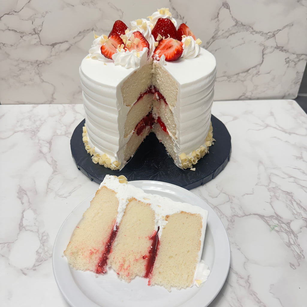 Whipped Strawberry Luxury Torte