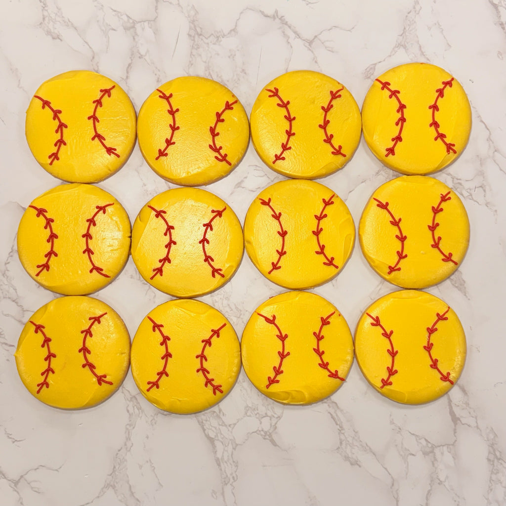 Softball Cookies