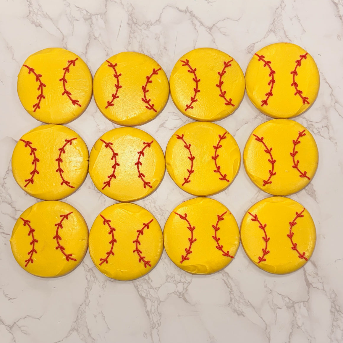 Softball Cookies