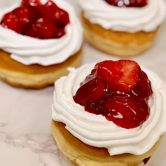 Strawberry Bliss Hollywood Donut