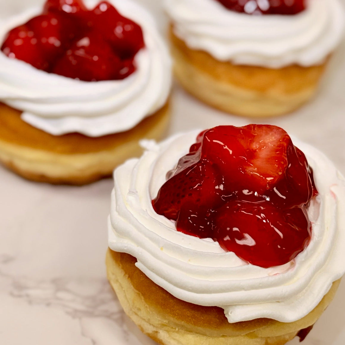 Strawberry Bliss Hollywood Donut
