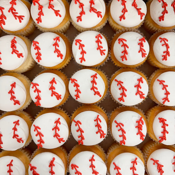 Baseball Cupcakes