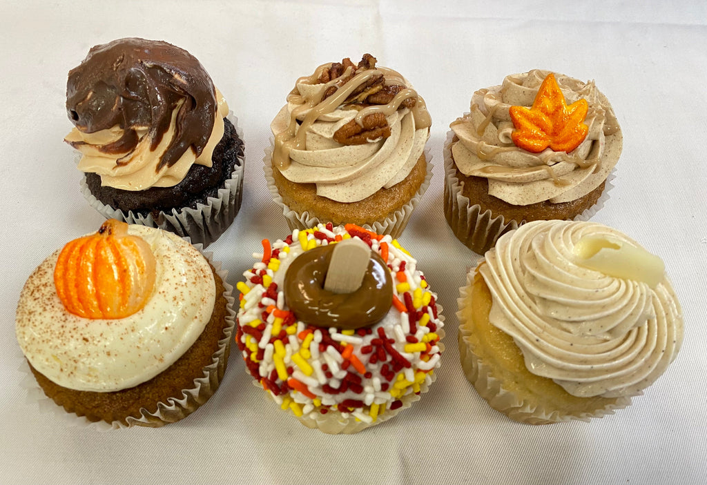 Fall Cupcake Sampler 6 pack