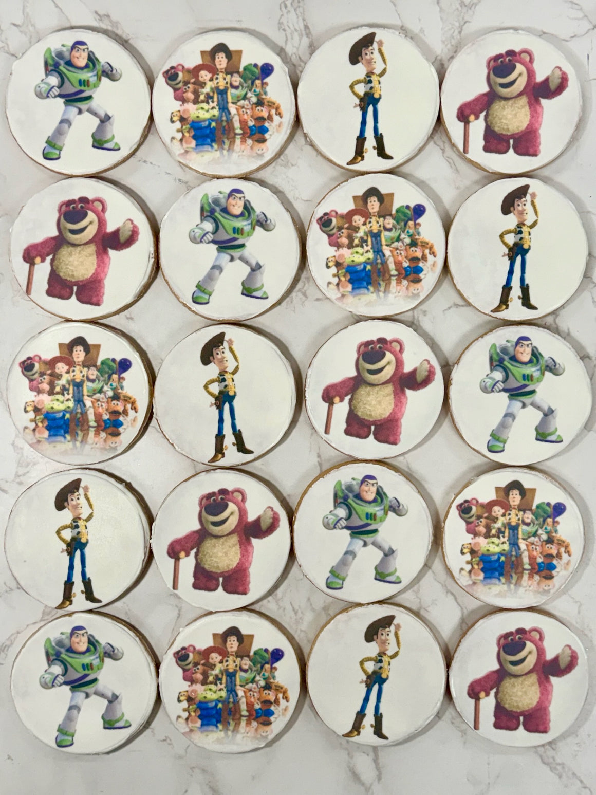 Toy Story Edible Image Cookies