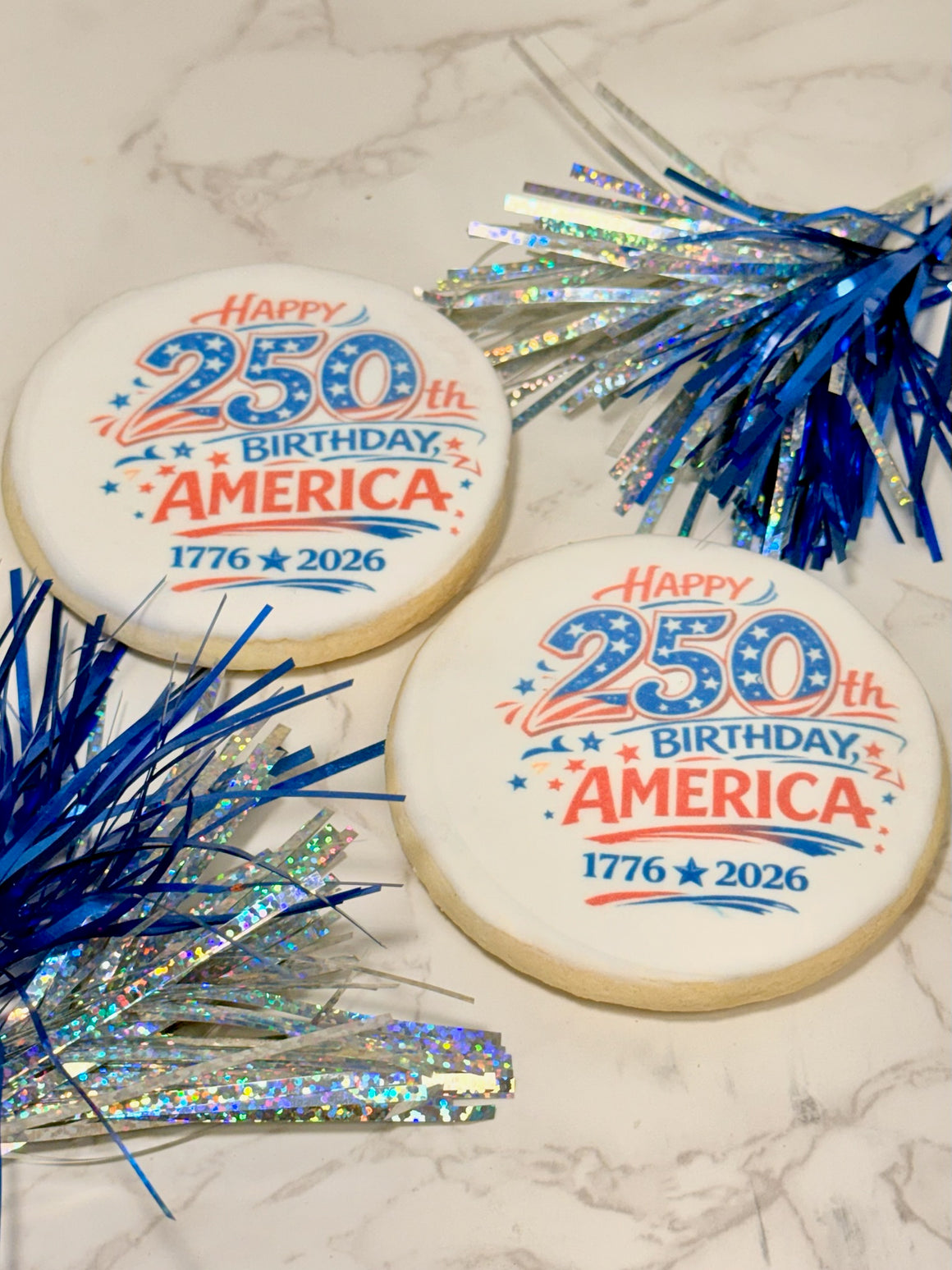 Edible Image Cookies 250 years