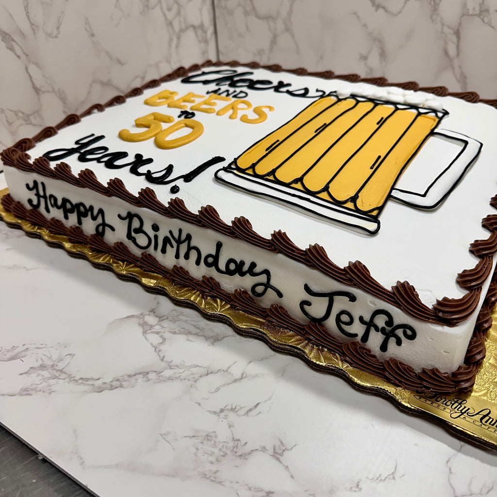 Cheers & Beers Cake