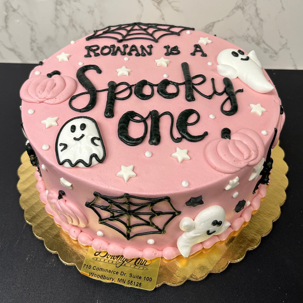 Spooky One Halloween Cake