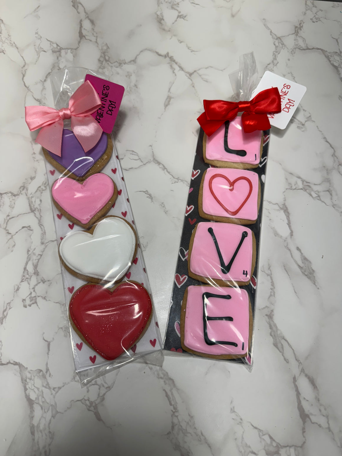 Mini Cookie Set "Love"  or "Hearts" (Available to order Jan 28 - Feb 14)