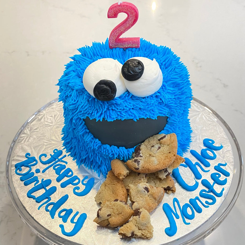 Cookie Monster Cake