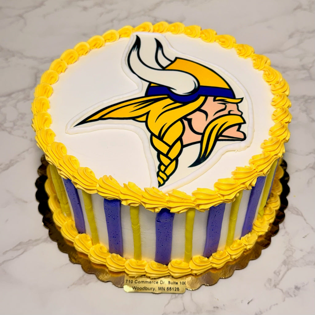 Vikings Fan Cake