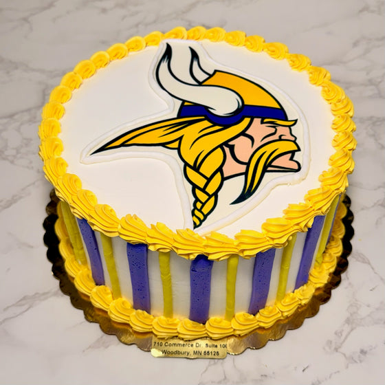 Vikings Fan Cake