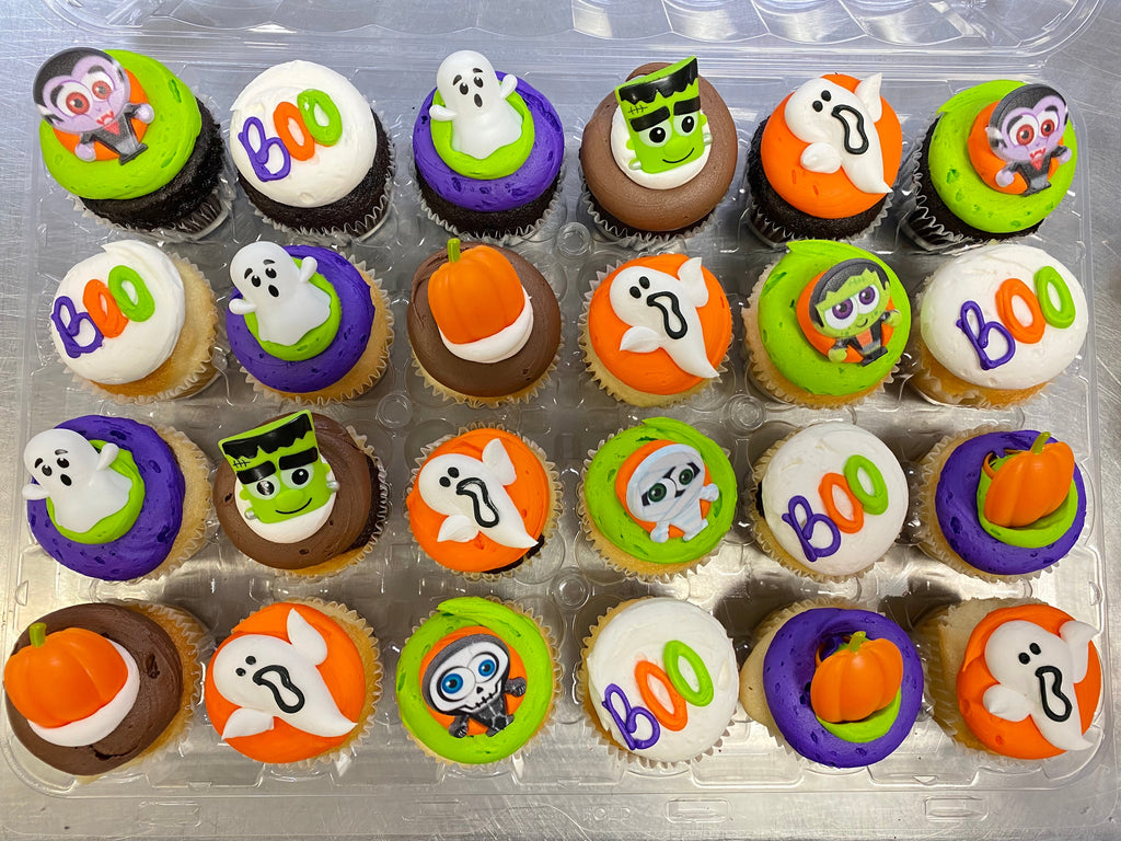 2 Dozen Halloween Cupcake Variety Pack