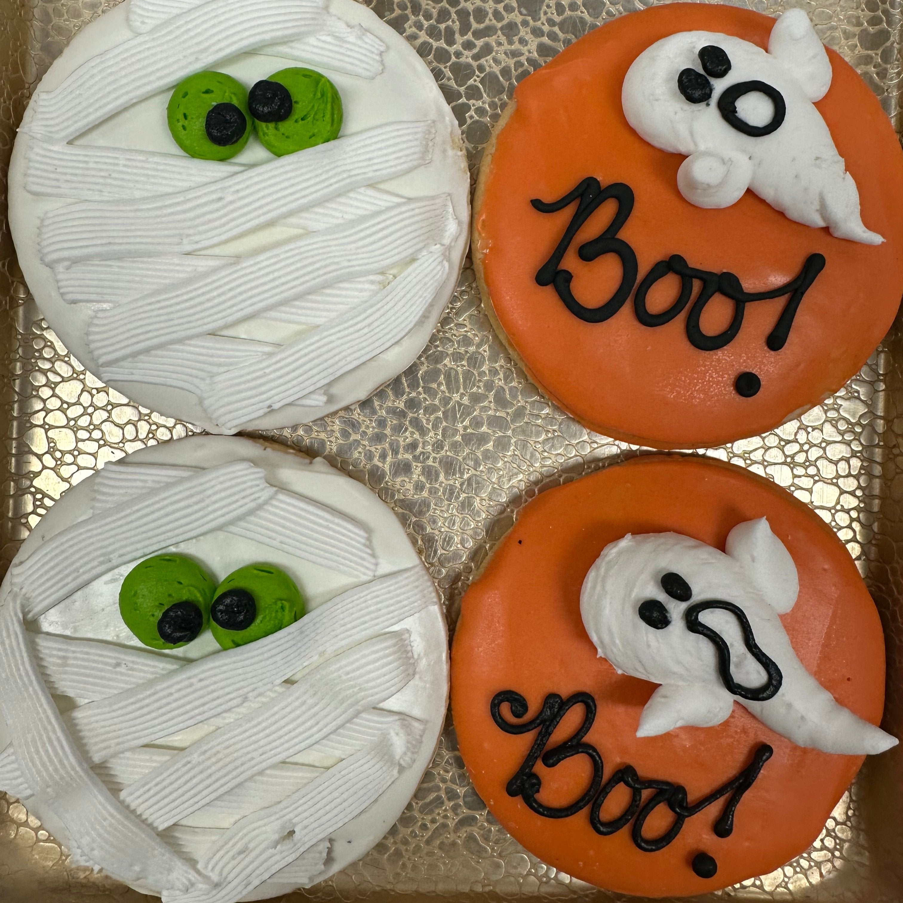 Halloween Round Boo! Cookie or Mummy - Dorothy Ann Bakery & Cafe