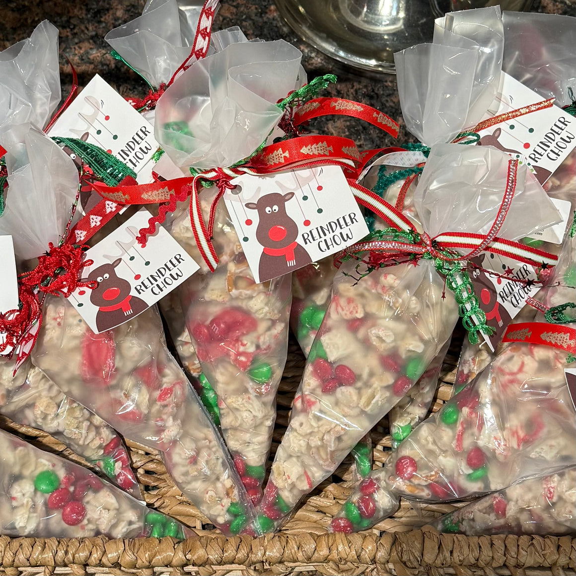 Reindeer Chow Gift Bag