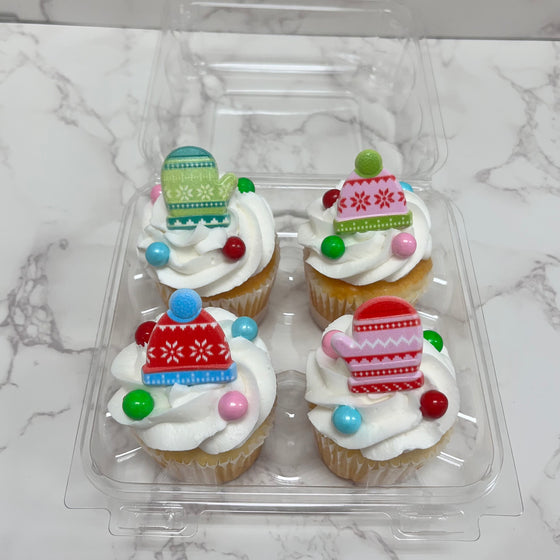 Winter Cupcake 4 pack