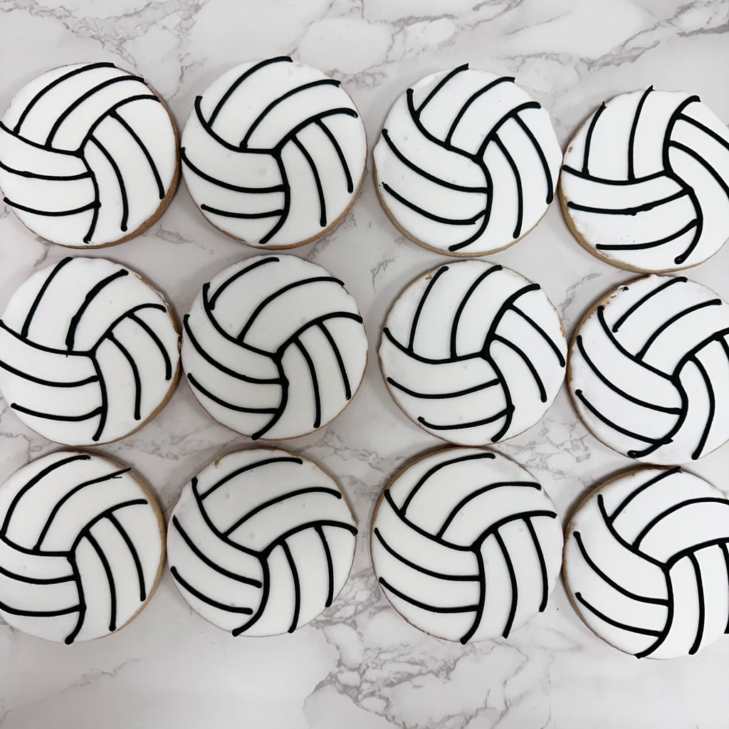 Volleyball Cookies