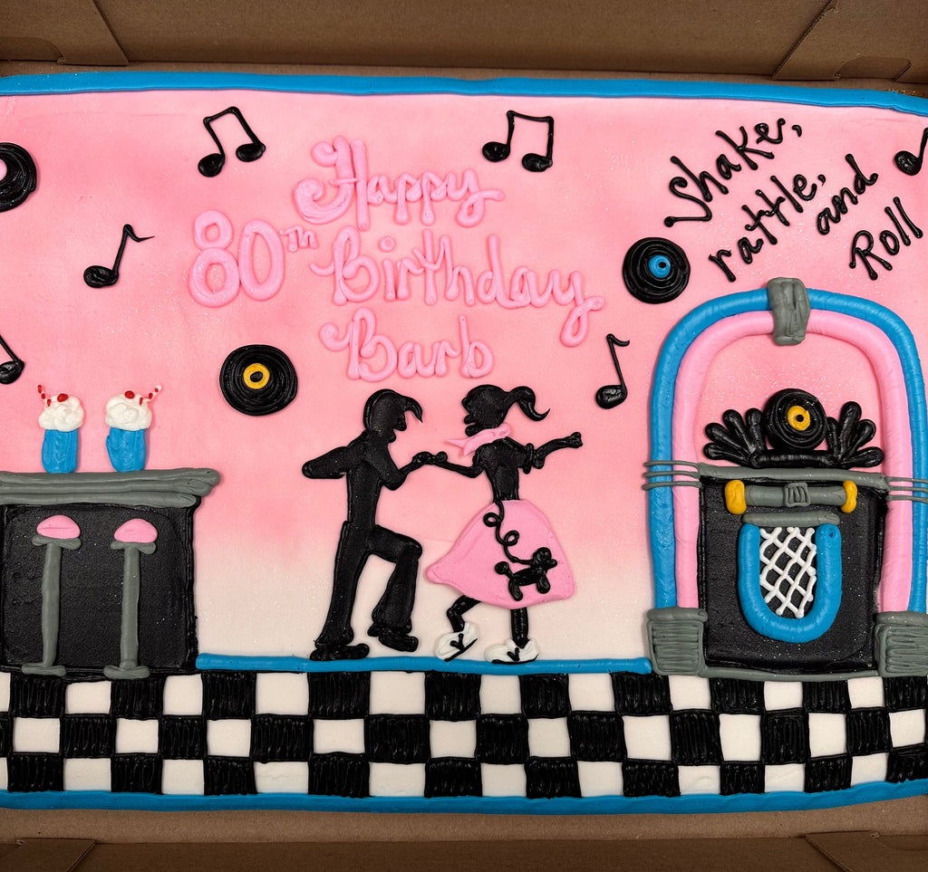 Customize Your Own Artistic Sheet Cake