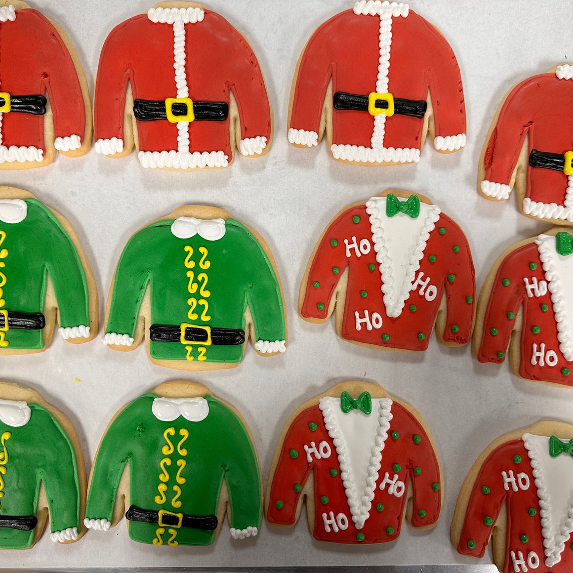 Ugly Sweater Stocking Stuffer Cookies