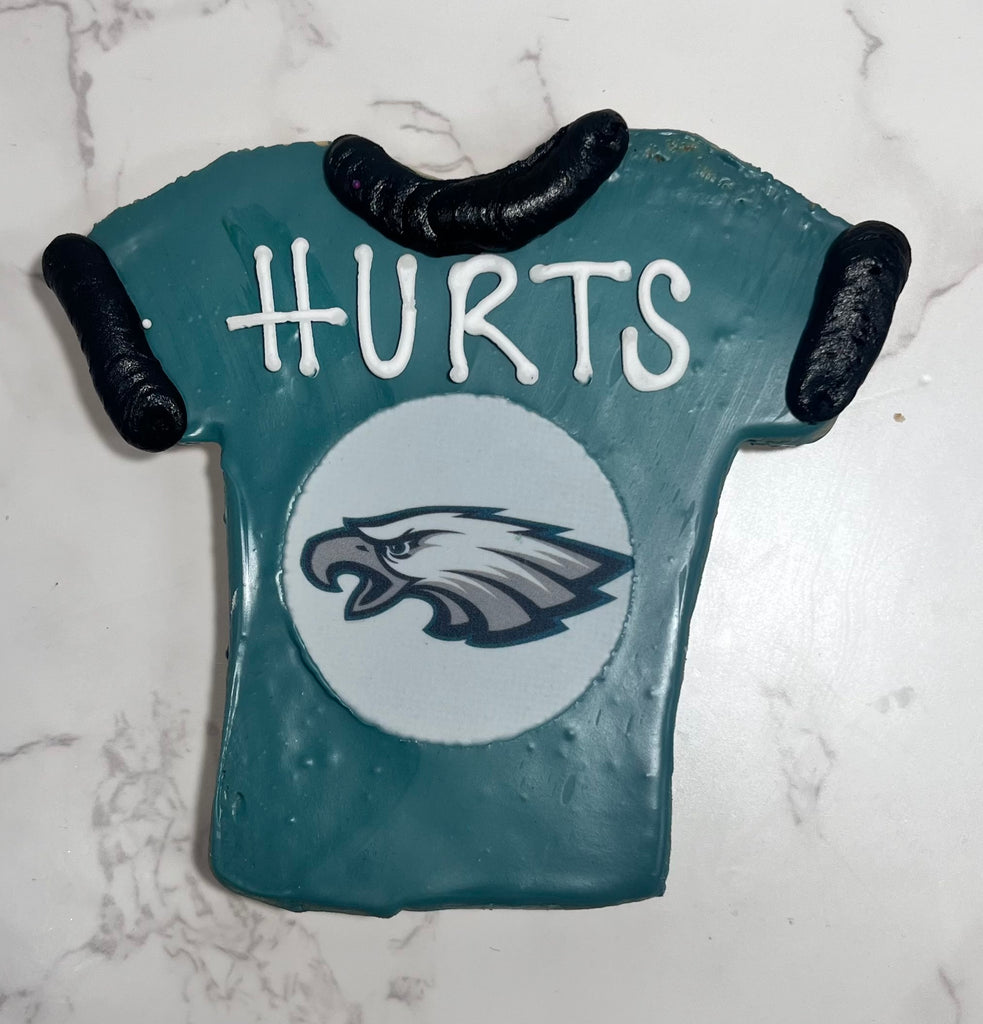 Football Jersey Decorated Cookie